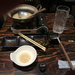 博多もつ鍋おおやま - 完食です！