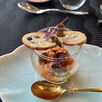スーツァンレストラン陳 横浜店 - 三崎マグロと夏野菜のラタトゥユ
