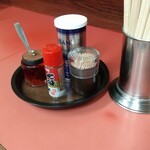 大和食堂 - 料理写真:卓上調味料