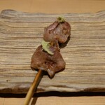 Omino - 砂肝 山葵がワンポイント