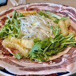 JAPANESE RESTAURANT URARAKA - 雲仙豚のしゃぶしゃぶ