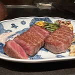 鉄板焼ステーキ 喜扇亭 - 