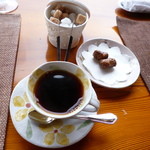 日和庵 - コーヒーにお茶菓子