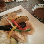 湊や - メニューの中の唯一のカレー♪