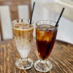 イトウヤコーヒー ファクトリー - アイスカフェオレ/ アイスティー