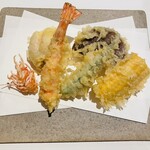 新宿 鮨 よこ田 - 天ぷら