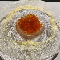 新宿 鮨 よこ田 - いくらととびっこの小丼