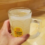 カジュアルフレンチBar 7FUKU - まずは1人で*(ˊᗜˋ*)وカンパイ