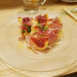 カジュアルフレンチBar 7FUKU - 生ハムイチヂク