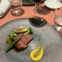 シェ フルール 横濱 - 本日の肉料理(黒毛和牛サーロイン)
