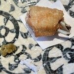 食堂 ぎんみ - 博多地鶏手羽先一夜干しの唐揚げ