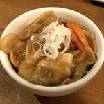 中華そば 志の田 - ミニ豚丼 ￥250