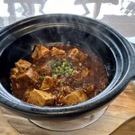 ほっこり中華 こころや - 【2023.8.15(火)】四川麻婆豆腐定食1,280円の麻婆豆腐
