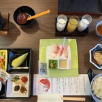 萬国屋 - 朝食の全貌