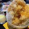 Motomachi Kohi - かき氷黒蜜きな粉 、練乳