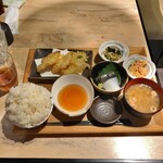 Sakanabaru Sawa - 本日の魚御膳　白身魚の天ぷら