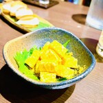 銘酒居酒屋 頑固おやじ - カラスミのクリームチーズ