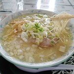 ラーメンえぇ伍 - 細麺（鶏豚骨塩）
