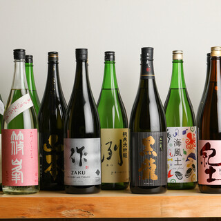 全国各地の日本酒が◎