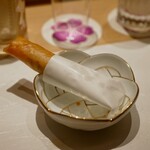 和 のぎ - しらすとみょうが春巻き