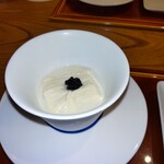 オーベルジュ はなぶさ 日光 - 日光名店「海老屋」湯葉キャビア乗せ