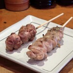 やきとり 正や - 親鳥もも、せせり