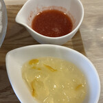 かき氷店 小桃 - 今日のトッピングはゆずジュレ＆いちごシロップ