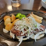 肉の万世 - 和風おろしステーキ