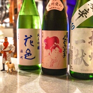十割蕎麦・羊肉料理との相性を追求した＜酒＞