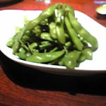徳樹庵 - 枝豆