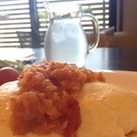 カフェ　クルマ28 - オムライス。