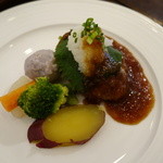 Bistro Roven - おろしジンジャー：ハンバーグ