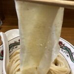 コトノハ - ピンボケ。この麺が、美味しい(´°̥̥̥̥̥̥̥̥ω°̥̥̥̥̥̥̥̥｀)