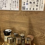 舎鈴 - 卓上調味料類