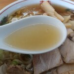喜多方ラーメン 天高盛 - 繊細なスープ