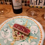 ラ ピニャータ - とろける本マグロのソテーとインサラータ