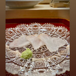 いしまる - あら　綺麗な身質と山葵が酒に刺さるぅ