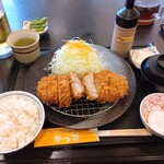 かつ雅 - ジャンボヒレかつ定食