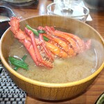 オーベルジュ はなぶさ 日光 - 伊勢海老の味噌汁