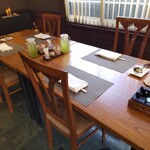 オーベルジュ はなぶさ 日光 - 半個室風テーブル席