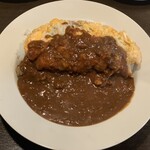 Bistro Vosges - 茄子とポーク入りオムレツのカレー1000円