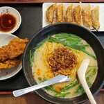 HOUGEN - 餃子、ラーメン、唐揚げセット