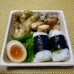 刷毛じょうゆ 海苔弁 山登り - 晩酌セット