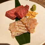 焼肉 ミツクニ - カイノミ、ミノ