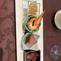 ホテルオークラ 中国料理「桃花林」 日本橋室町賓館 - 前菜3点もり