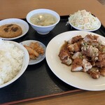 台湾料理 阿里山 - 料理写真:台湾風唐揚げ＠ランチ