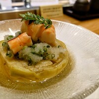 入谷鬼子母神門前のだや - 賀茂茄子　煮卸冷製仕立て