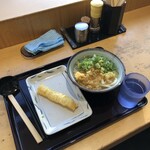 杵屋麦丸 - かけうどんといか天で710円