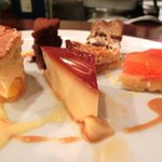 プールトワ - メニューＢ 1500円 のデザート6種盛り合わせ