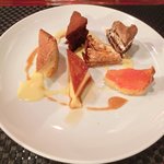 プールトワ - メニューＢ 1500円 のデザート6種盛り合わせ